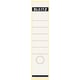Leitz 1640 rugetiketten | wit | zelfklevend | breed | 61 mm x 285 mm | 10 etiketten | LEI16400001