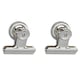 Afbeelding van Maul 2185096 papierklem | 50 mm | staal | nikkel | magnetisch | 2 stuks