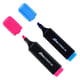 Sneltoner markeerstift | blauw | roze | QNB4174_4175