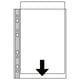 Afbeelding van Esselte showtas | transparant | A3 staand | 11-gaats | 90 micron | 50 stuks