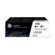 Afbeelding van HP 410X (CF410XD) toner cartridge zwart hoge capaciteit 2 stuks (origineel)