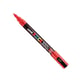 POSCA PC-3M verfmarker | rood | ronde punt | 0,9 - 1,3 mm | POSPC3MR