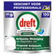 Dreft Professional All-in-One vaatwastabletten Original 100 tabs | QC-DR-08725