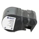 Afbeelding van Brady M5-30-428 gemetalliseerde polyester labels zwart op lichtgrijs | 38,10 mm x 19,05 mm (origineel)