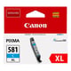 Afbeelding van Canon CLI-581C XL inktcartridge cyaan hoge capaciteit (origineel)