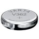 Varta knoopcel batterij V362 | SR58 | zilveroxide | 1 stuk | V362