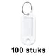 Alco sleutelhanger | wit | 100 stuks | AL-1851-10