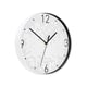 Leitz 9015 WOW wandklok | kunststof | wit | 29 cm | LEI90150001
