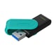 Kingston DataTraveler Exodia S USB 3.2-stick | 128GB | zwart/turquoise | KINDTXS/128GB