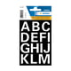 Afbeelding van Herma 4169 A-Z etiketten | 25 mm | wit | 30 etiketten