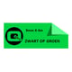 Brother TZe-721 tape zwart op groen 9mm x 8m (huismerk)