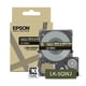 Afbeelding van Epson LK-5QWJ matte tape wit op kaki 18 mm (cartridge)