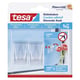 Afbeelding van Tesa 777735-00000-00 klevende haken | niet permanent | tot 1 kg (per haak) | 2 stuks
