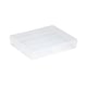 Sunware Q-line opbergdoos divider | transparant | 16 vakken | SUN83700409