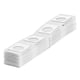 Afbeelding van Brady M71EP-5-7593-WT gelamineerde polyester labels wit | 30,00 mm x 40,00 mm (origineel)