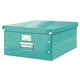 Afbeelding van Leitz 6045 WOW opbergdoos | ijsblauw metallic | groot