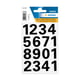 Herma 4168 0-9 etiketten | 25 mm | zwart | 32 etiketten | HER4168