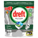 Dreft Platinum All-in-One Vaatwastabletten | Original | 39 tabs | QC-DR-06465