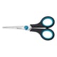 Westcott schaar easy grip | kantoorschaar | zwart | softgrip | 13 cm | AC-E30250