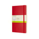 Moleskine IMQP618F2 large notitieboek | rood | blanco vellen | MOLIMQP618F2