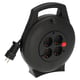 Brennenstuhl 1093900 Vario Line kabelhaspel | 4 stopcontacten | zwart | 10 meter | BRE1093900