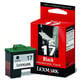 Afbeelding van Lexmark 10N0217 nr. 17 inktcartridge zwart (origineel)