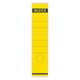 Leitz 1640 rugetiketten | geel | zelfklevend | breed | 61 mm x 285 mm | 10 etiketten | LEI16400015