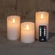 Anna Collection LED Kaars | bewegende vlam | wit | 3 stuks | AN861NA7144