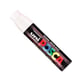 POSCA PC-17K verfmarker | wit | rechte punt | 15 mm | POSPC17KBL