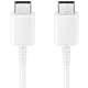 Afbeelding van Samsung USB-C naar USB-C kabel wit 1 meter