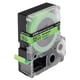 Afbeelding van Epson LC-5GBF9 tape zwart op fluorescerend groen 18 mm origineel