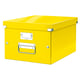 Afbeelding van Leitz 6044 WOW medium opbergdoos | PP gelamineerd hardboard | geel