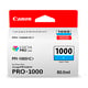Afbeelding van Canon PFI-1000C inktcartridge cyaan (origineel)