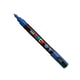 POSCA PC-3M verfmarker | donkerblauw | ronde punt | 0,9 - 1,3 mm | POSPC3MBF