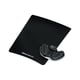 Fellowes 9180301 Health-V Fabrik palmsteun/muismat | PU-schuim | zwart | FEL9180301