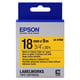Afbeelding van Epson LK-5YBW extra klevende tape zwart op geel 18mm (origineel)
