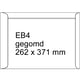Afbeelding van Raadhuis akte envelop | gegomd | EB4 | 262 mm x 371 mm | 250 stuks