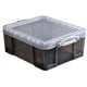 Really Useful Box opbergdoos | polypropyleen | gerookt transparant | 18 liter | UB18LSM