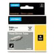 Afbeelding van DYMO S0718260 / 18051 IND Rhino tape krimpkous zwart op wit 6mm (origineel)
