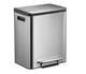Afbeelding van EKO EcoCasa vuilnisbak | RVS | mat RVS | 15 + 15 liter