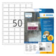 Herma 8338 folie etiketten | weerbestendig | A4 | 37 x 25 mm | wit | 1250 etiketten | HER8338