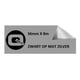 Afbeelding van Brother TZe-M961 tape zwart op mat zilver 36mm x 8m (huismerk)