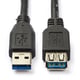 Afbeelding van Goobay USB-verlengkabel | 1,8 meter | zwart