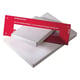 Raadhuis brievenbusdoos | duplexkarton | wit | 5 stuks | 160 x 255 x 28 mm | RAARD-351104-5