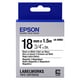 Afbeelding van Epson LK-5WB2 magnetische tape zwart op wit 18mm (origineel)