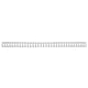 GBC 2101 metalen draadrug | A4 | metaal | zilver | tot 35 vel | 100 stuks | GBC2101007E