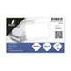 Kangaro K-6101-WI systeemkaart | blanco | wit | 130 x 80 mm | 100 stuks | KANK-6101-WI