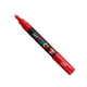 POSCA PC-1MC verfmarker | rood | conische punt | 0,7 - 1 mm | POSPC1MCR