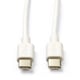 Afbeelding van Goobay USB-C naar USB-C kabel | wit | 0,5 meter