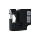 Afbeelding van DYMO S0720550 / 45015 tape rood op wit 12mm (huismerk)